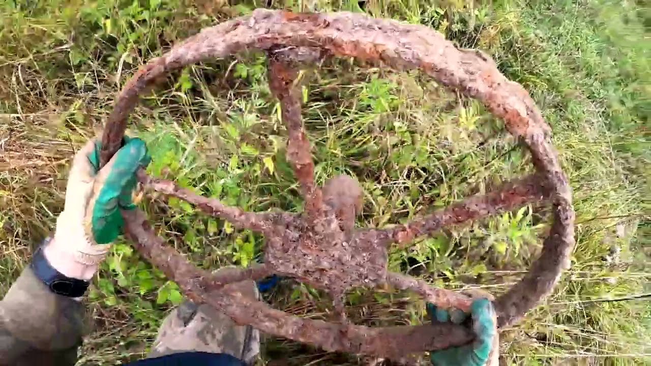 Металл в полузаброшенной деревне!