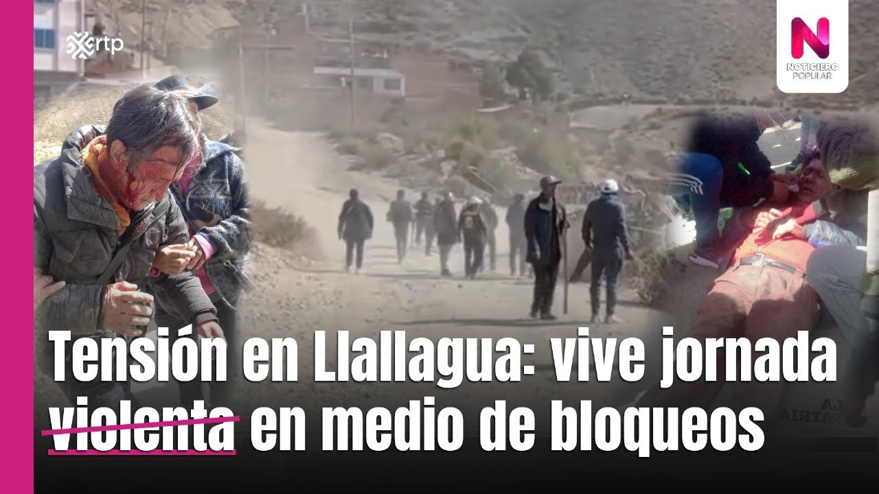 Enfrentamientos en Llallagua por bloqueos | Noticiero Popular | 10 06 2025