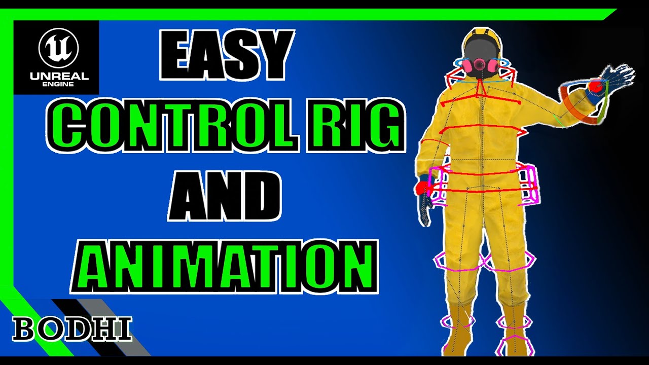 How to make a Control Rig FAST & Animate a Skeletal Mesh in Unreal Engine — EASY & SIMPLE  TUTORIAL
