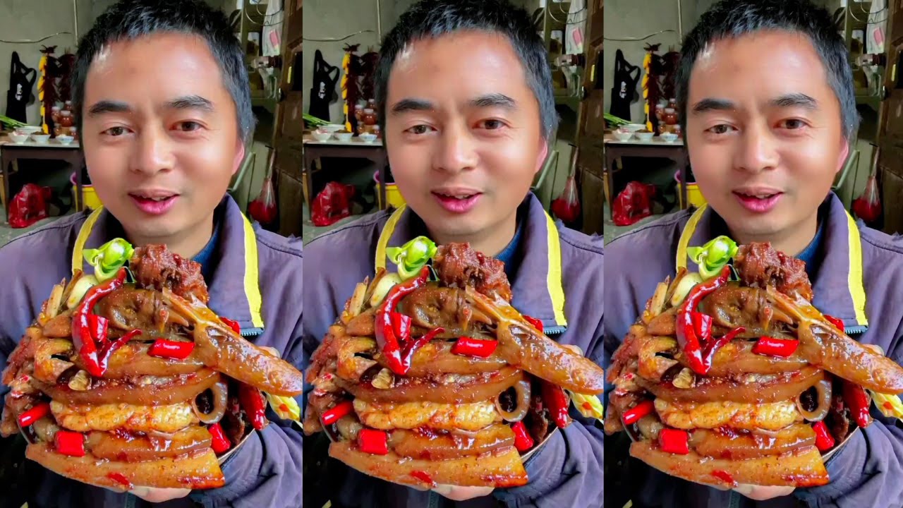 Satisfying Rural Eating | Braised Pork Home Cooking Food Show