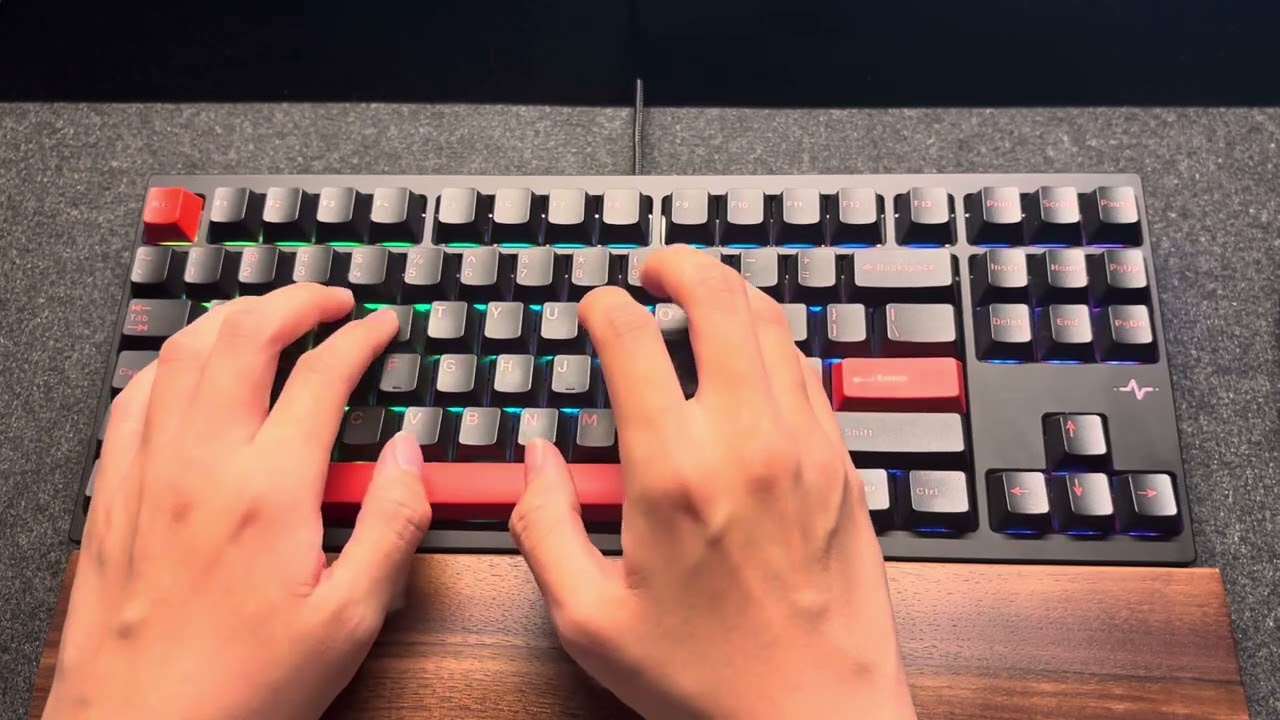 WOBKEY Crush 80 Pro Typing Sound Test (No Talking)