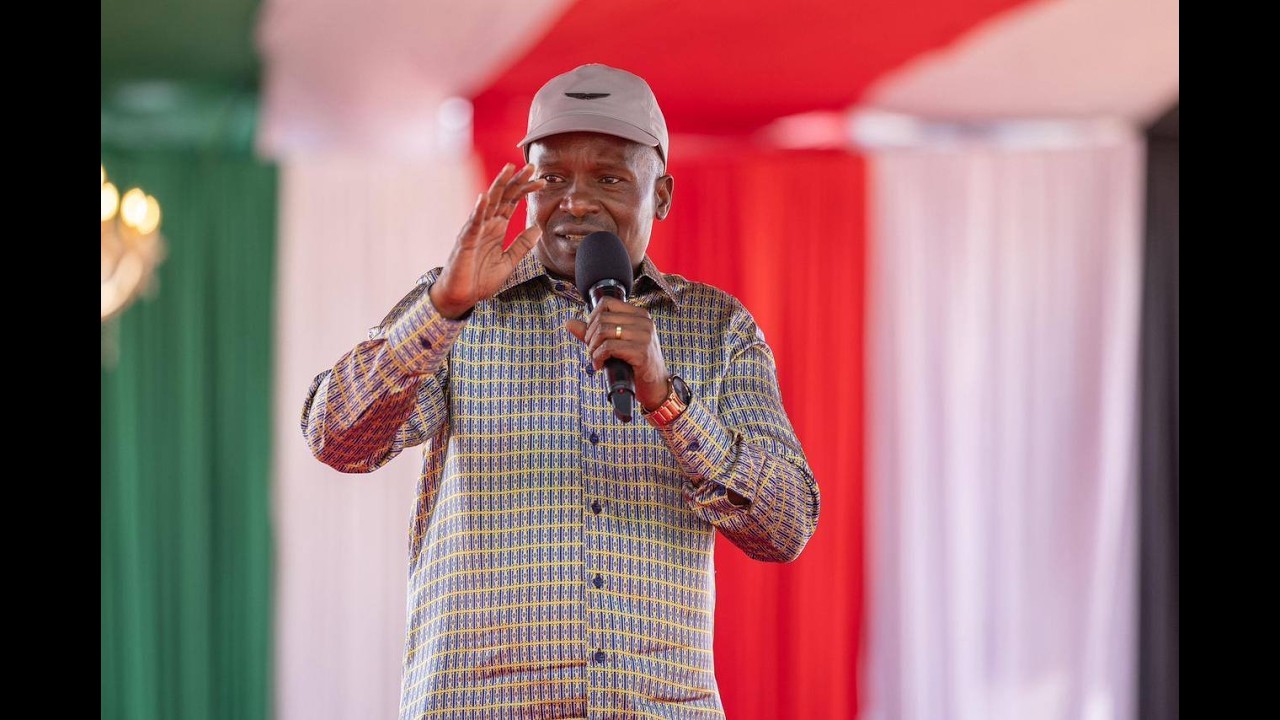 DP Kithure Kindiki Holds Public Rally at Mwatate Town, Taita Taveta County