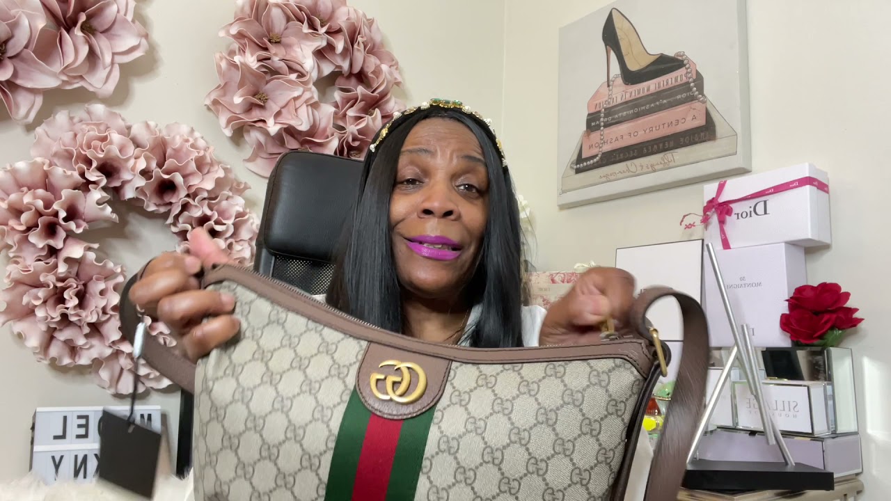 UNBOXING Gucci Ophidia Small Shoulder Bag Review|Luxury Mother’s Day Gift From My Children