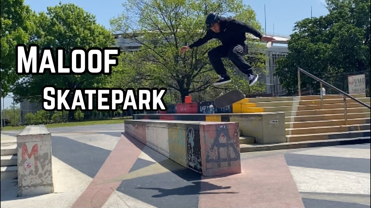 Skating Maloof Skatepark in D.C