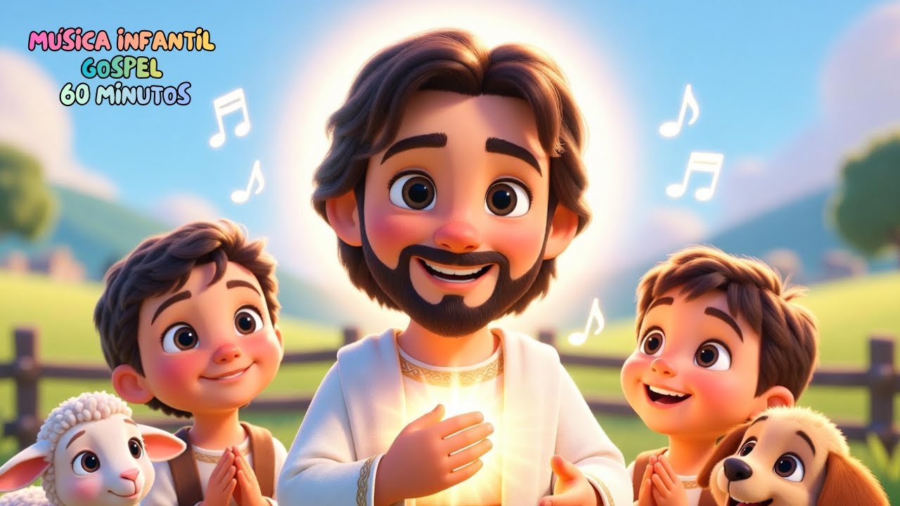 Jesus Me Ama | Meu Deus é Tão Grande | 1 Hora de Louvor Com Jesus | Música Infantil Gospel