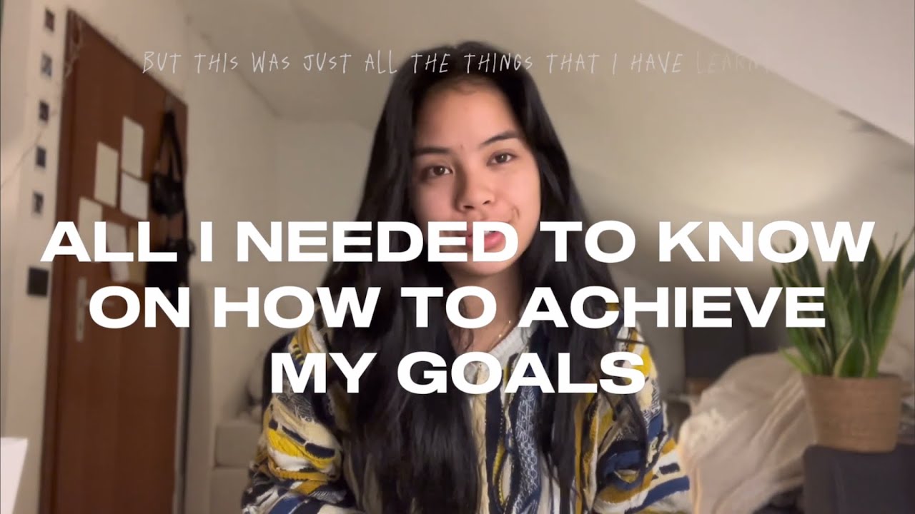 ACHIEVE YOUR GOALS. 📖✨