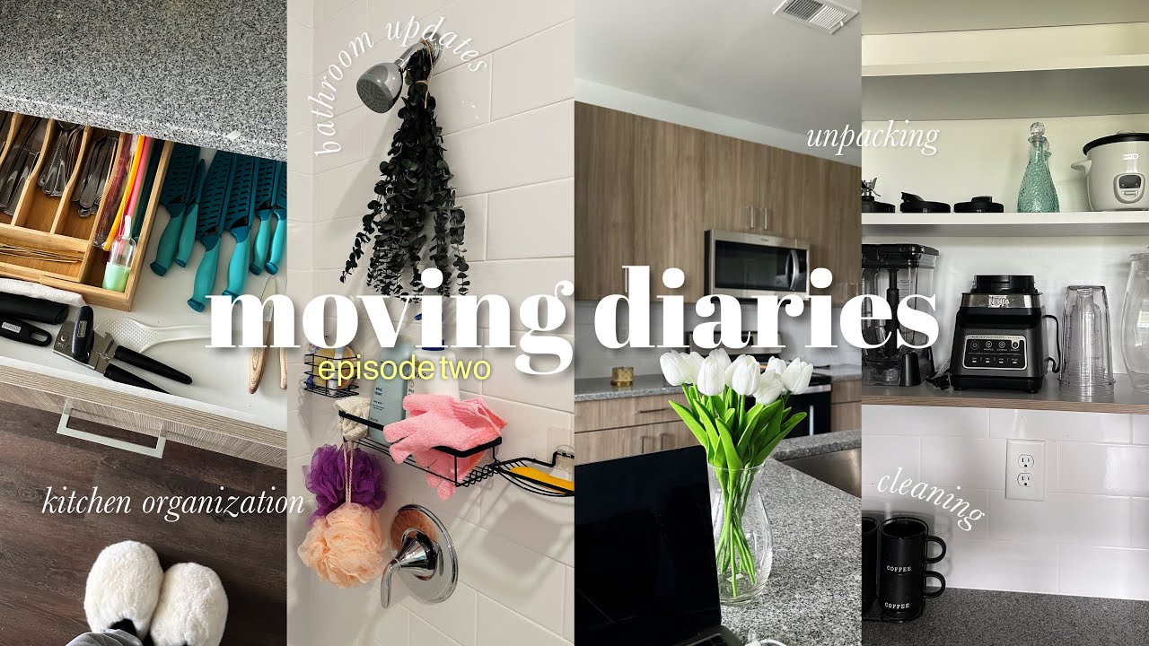 moving diaries ep. 2 ☆ unpacking + dollar tree haul + amazon finds for my new home