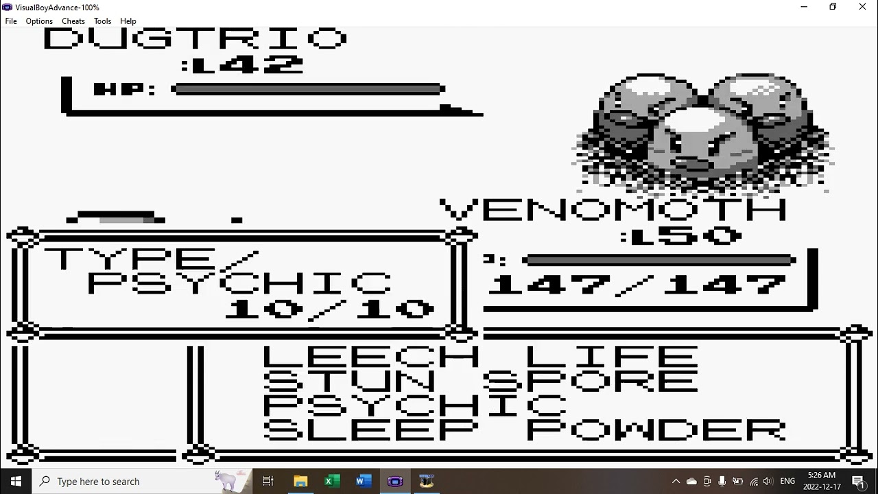 Pok&eacute;mon Red - Glitch to skip to final gym leader - (