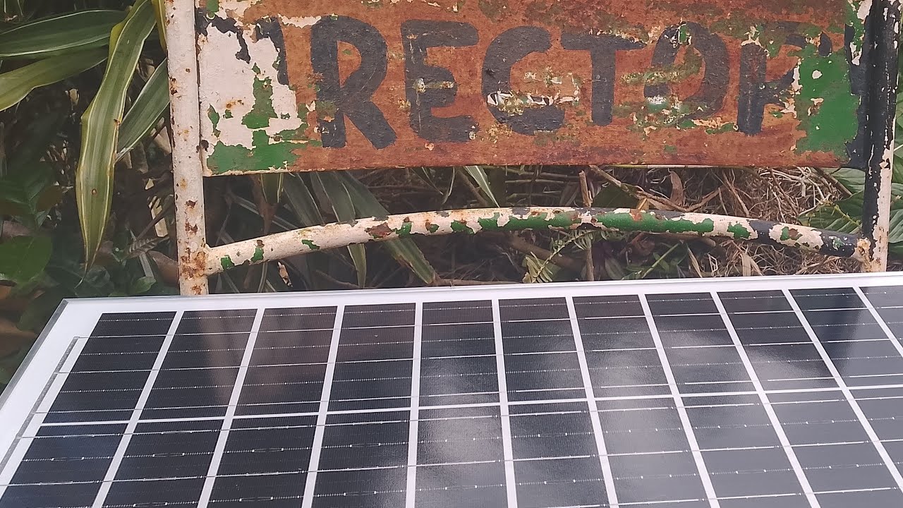 Lets do Quicky solarcharging.