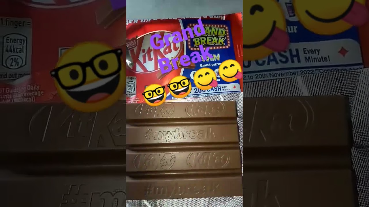 kitkat//nestle//grand break//grand prizes//win win win//yummy yummy//😋😋💜💜💜🤓🤓🤓💞💞💕💕🤡🤡😇😇🙄🙄