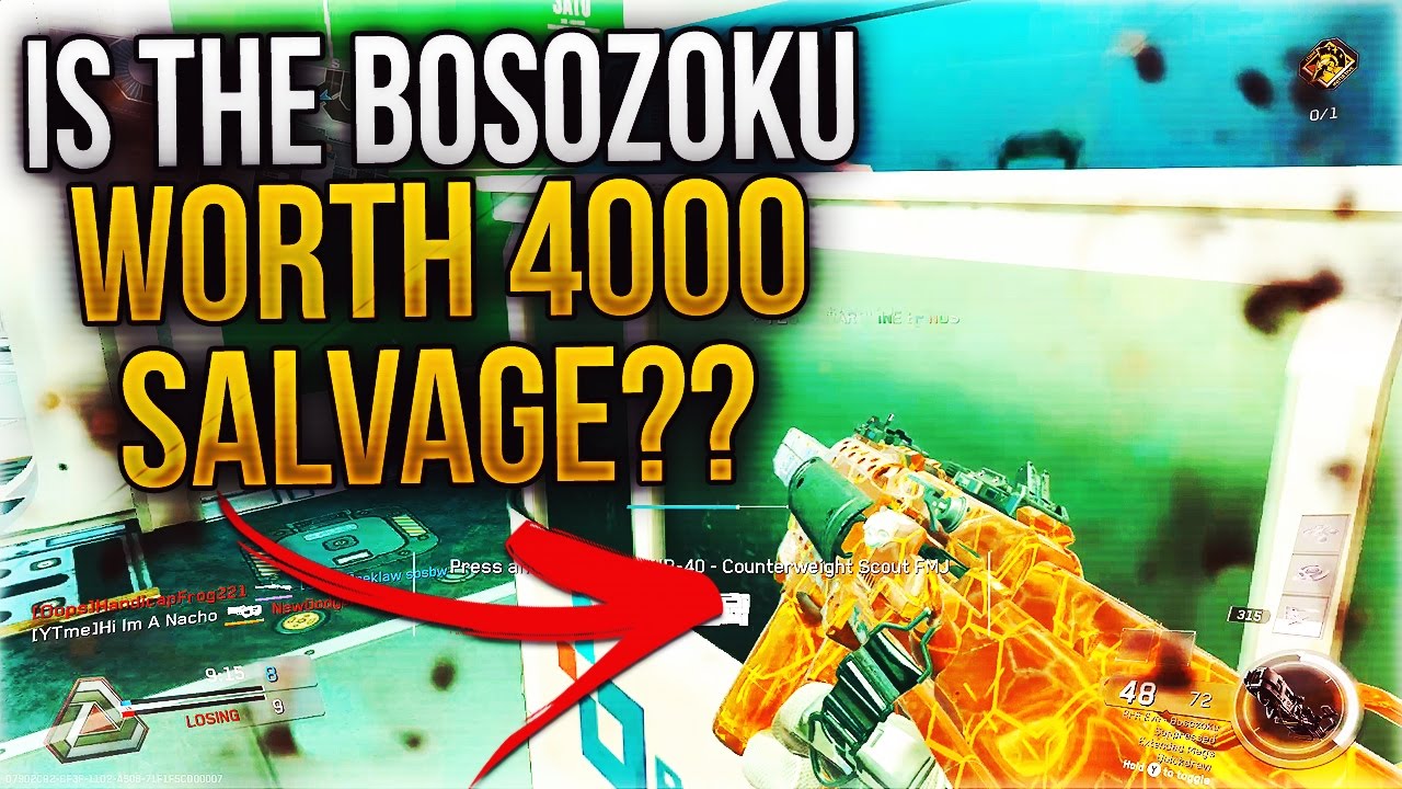EPIC RPR EVO BOSOZOKU: THE BEST EPIC SMG in INFINITE WARFARE?! (Tips & Tricks)