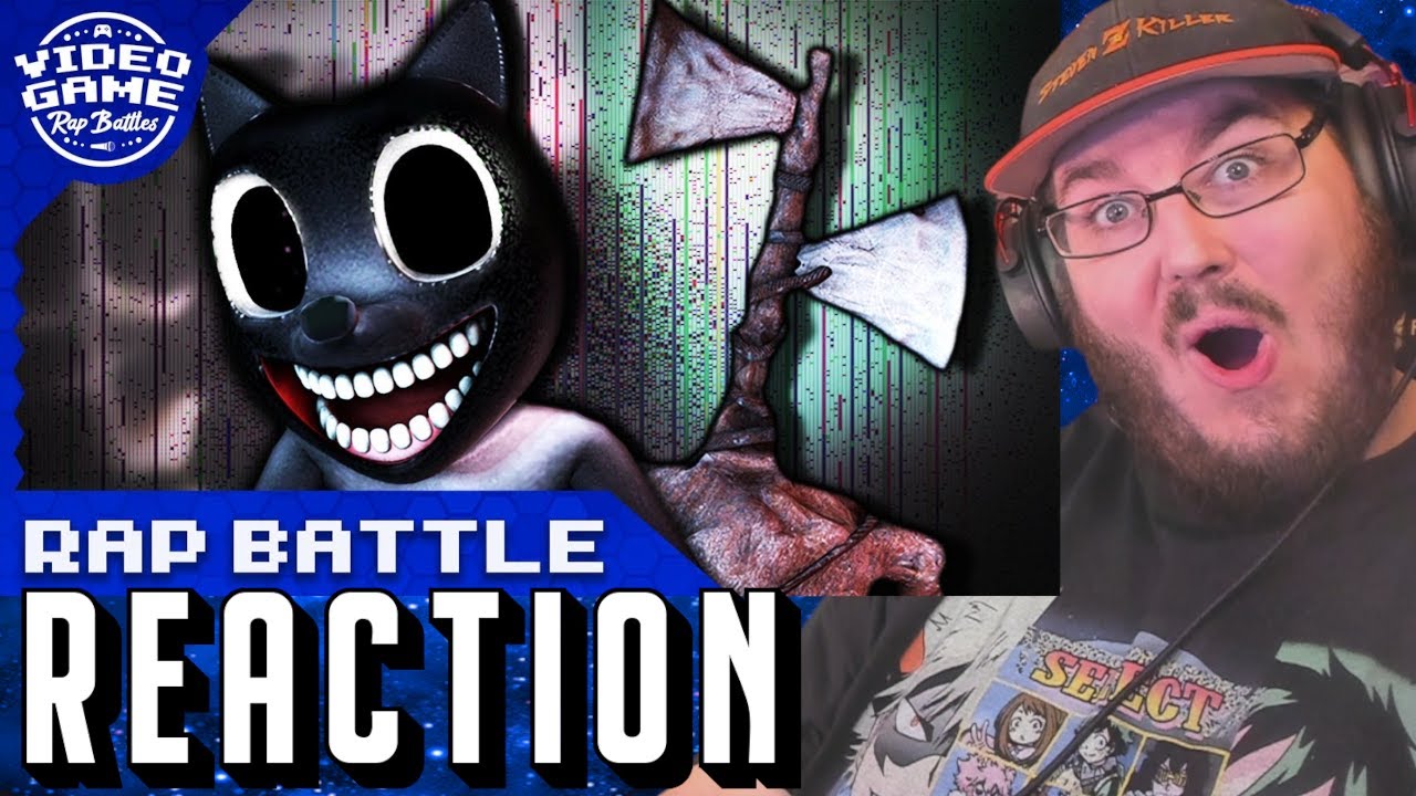 Siren Head vs. Cartoon Cat - Rap Battle (By VideoGameRapBattles) REACTION!!!