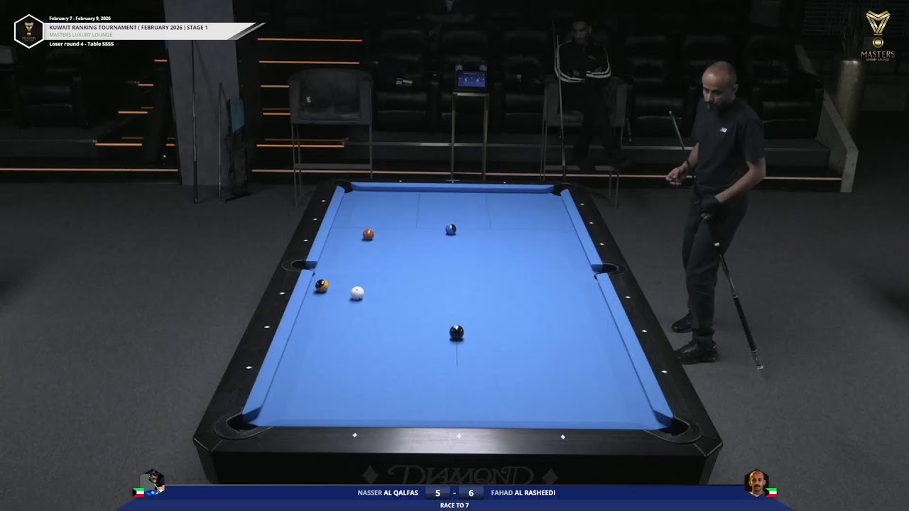 NASSER AL QALFAS VS FAHAD AL RASHEEDI 10 BALL