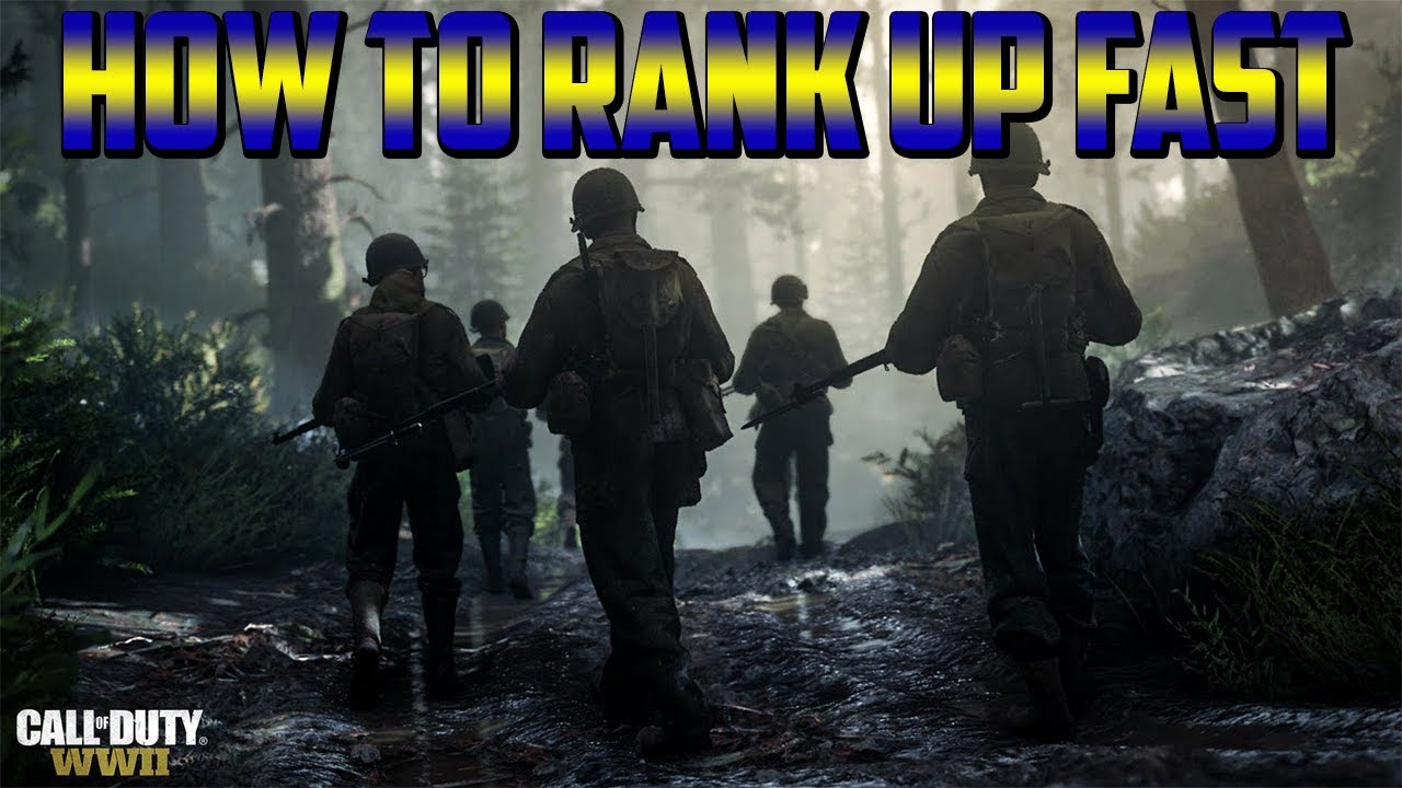 COD WW2 How To LEVEL UP FAST! WW2 Multiplayer Tips/Tricks