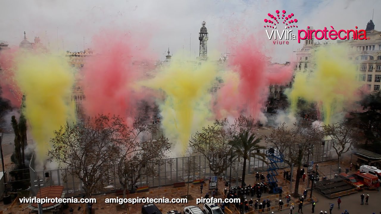 Fallas Valencia 2022. Mascletà 15 de Marzo 2022. Pirotecnia Ricardo Caballer RICASA