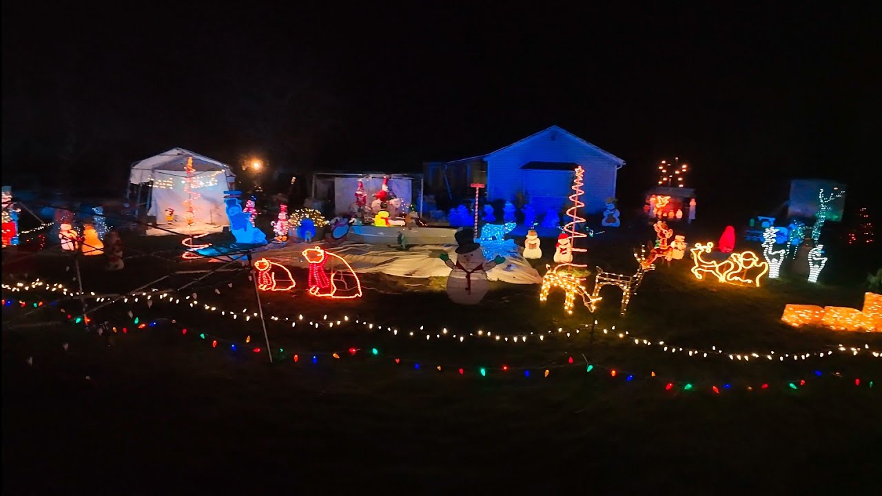 Christmas light drive part 1