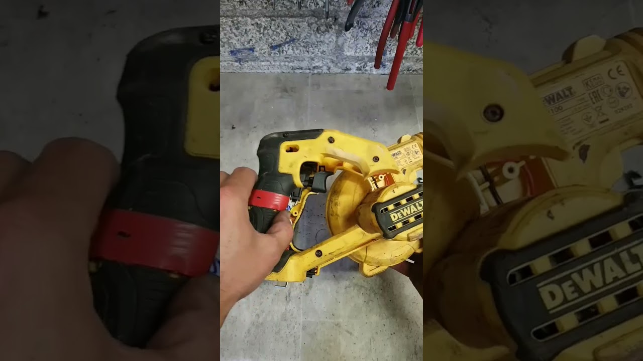 Ремонт аккумуляторной воздуходувки Dewalt. #dewalt #ремонт #инструменты #воздуходувка #электроинс...