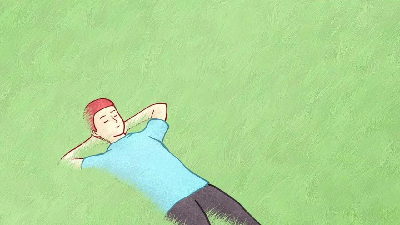 Lying on earth