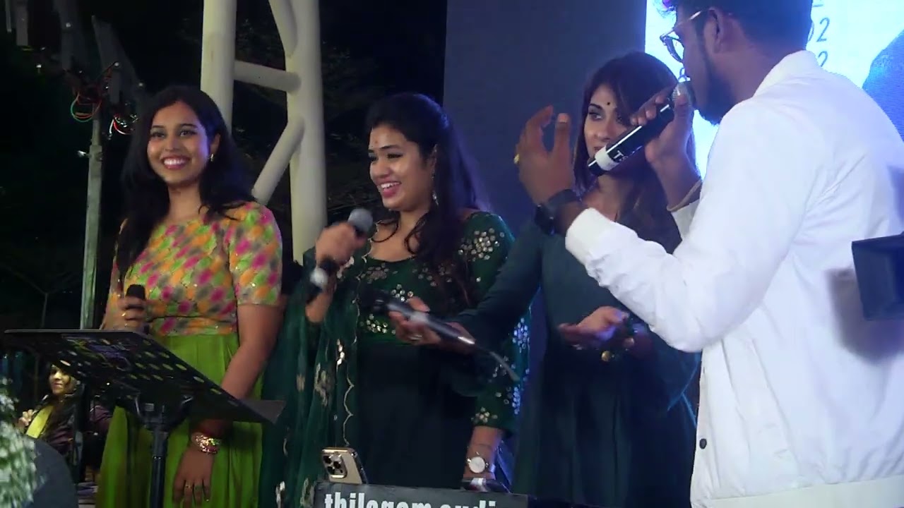 Rowdy Baby Song live Ajay Krishna Haripriya Srinisha Nithyasree Live