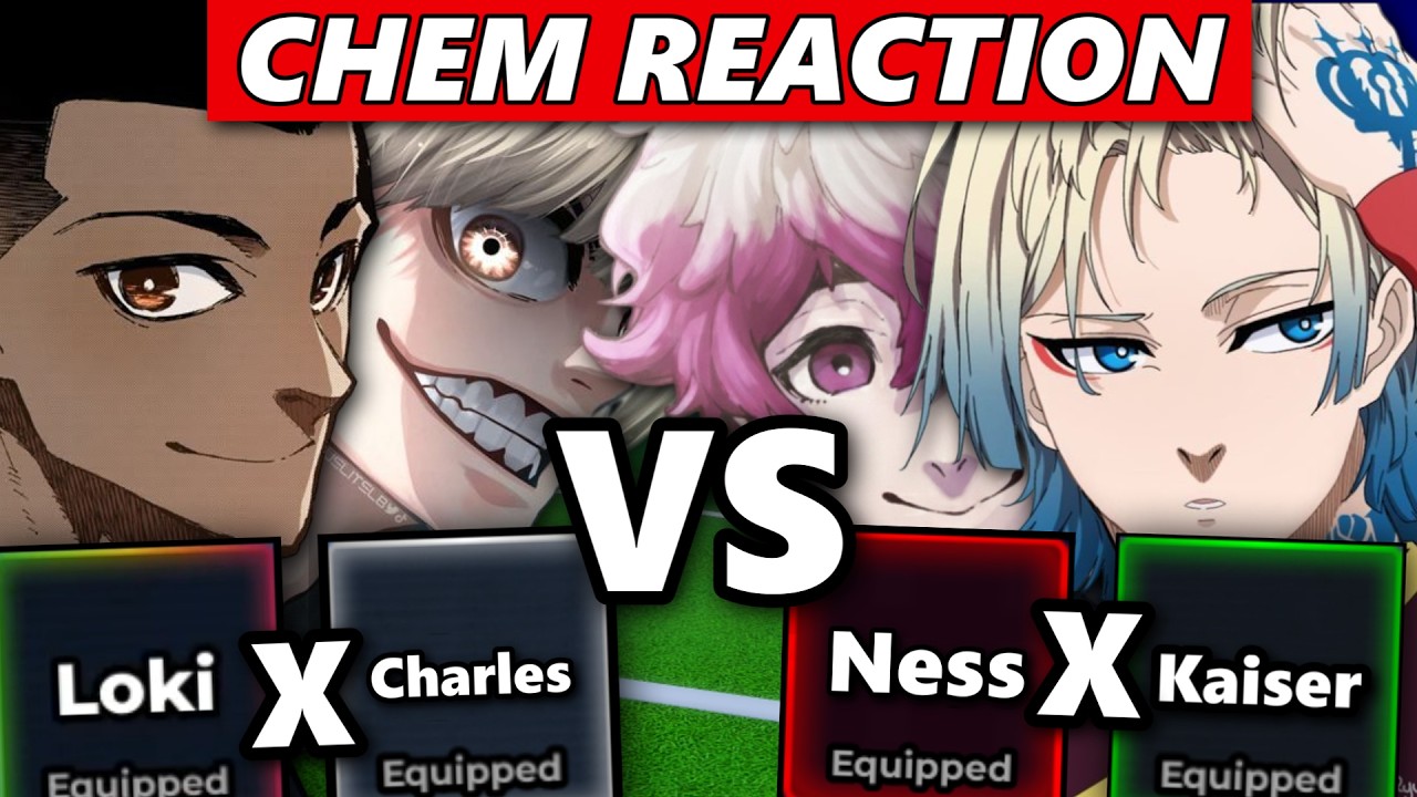 Kaiser X Ness VS Loki X Charles (INSANE MATCH) | Blue Lock Rivals