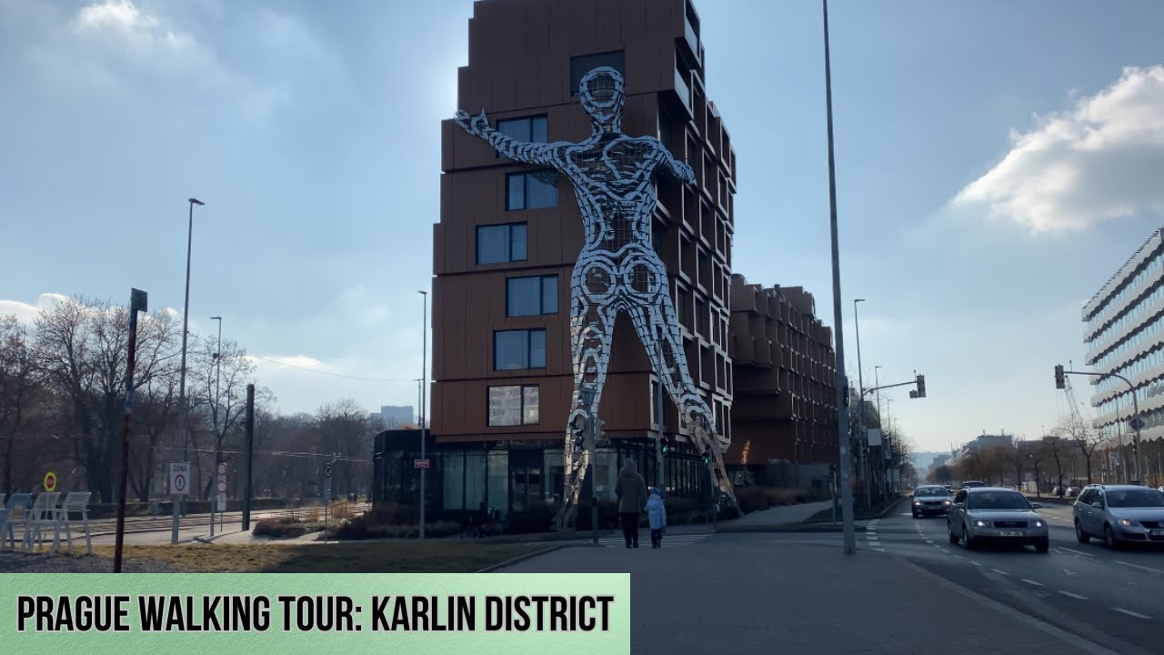 Prague walking tour: Karlin district