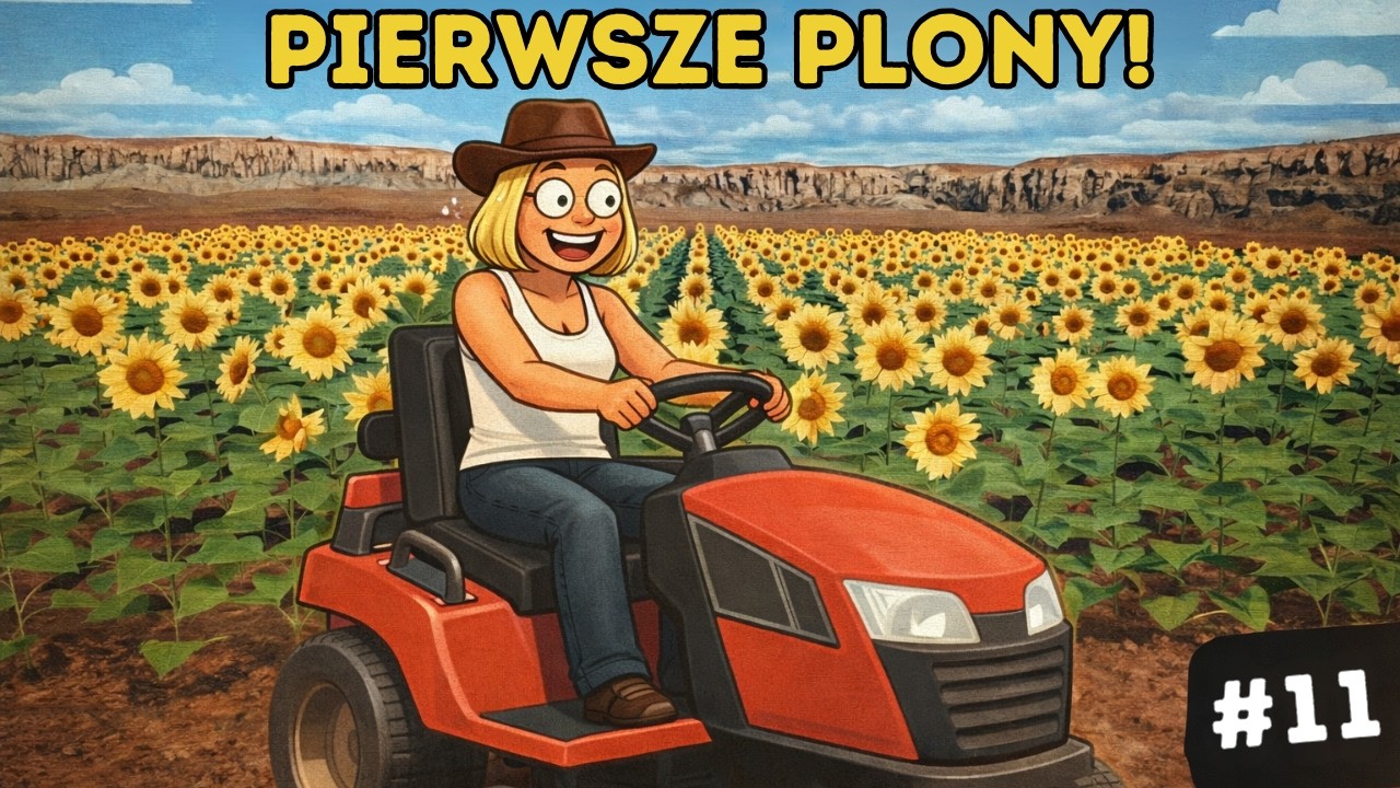 Pierwsze plony… i totalny chaos na farmie 😅 | Ranch Simulator #11
