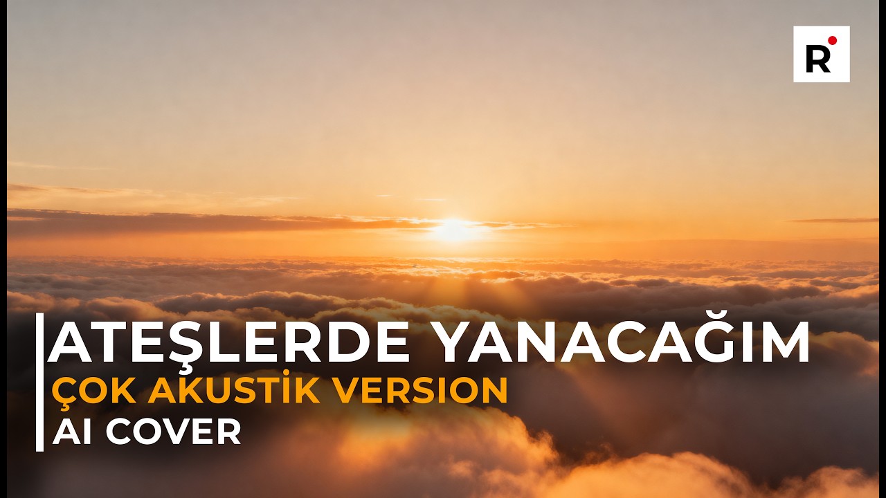 Merve Özbey & Ümit Yaşar - Ateşlerde Yanacağım | Çok Akustik AI Piano Cover Music