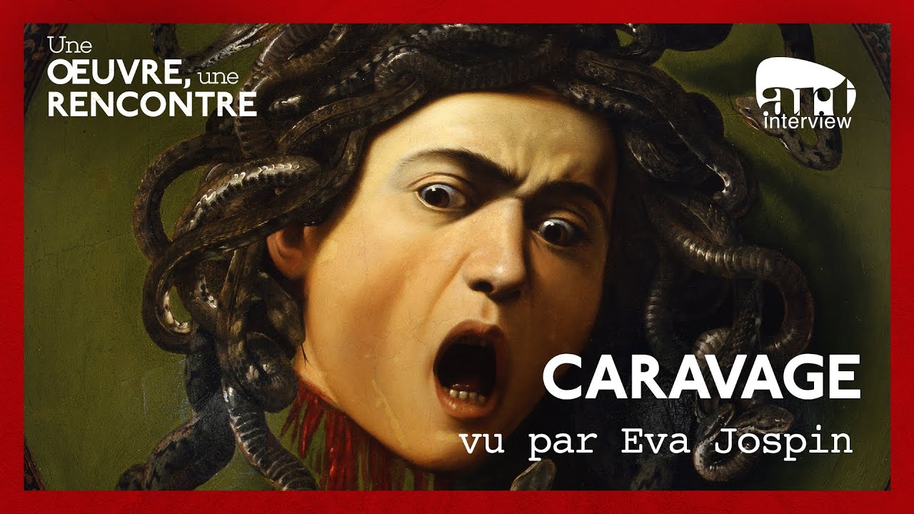 Eva Jospin et Méduse du Caravage
