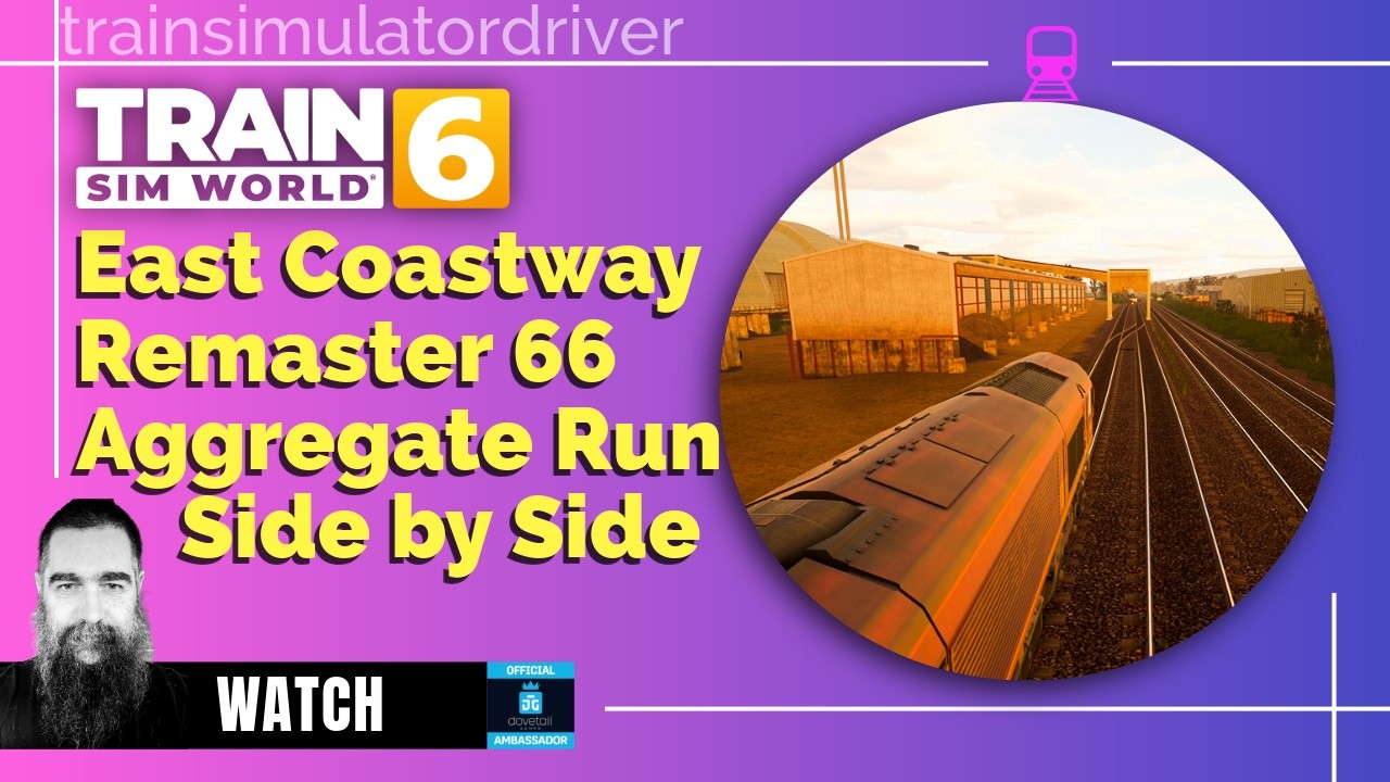 Реалистично или слишком ярко? ☀️ Сравнение результатов TSW6 и TSW2 на трассе East Coast Way 66.