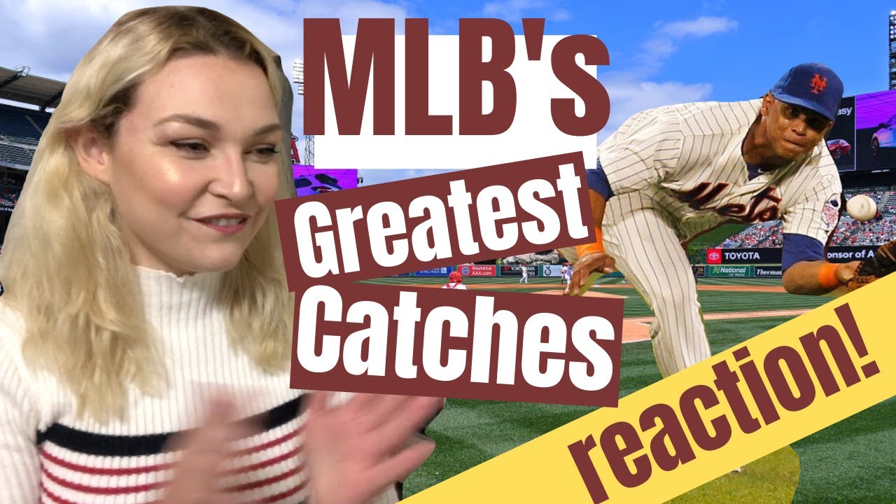 New Zealand Girl Reacts to MLB'S GREATEST CATCHES IN HISTORY | BASEBALL