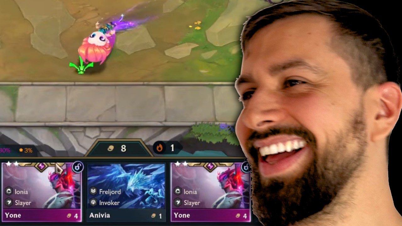 Yone is GIGA broken this patch so I played TWO, BOTH with perfect Items AND Celestial Blessing III.