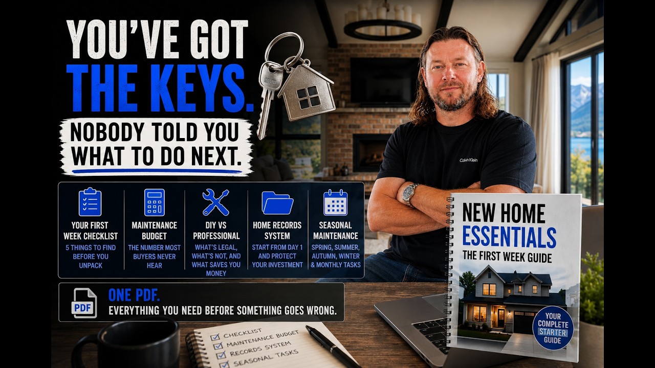 First Year Homeowner's Operating Manual