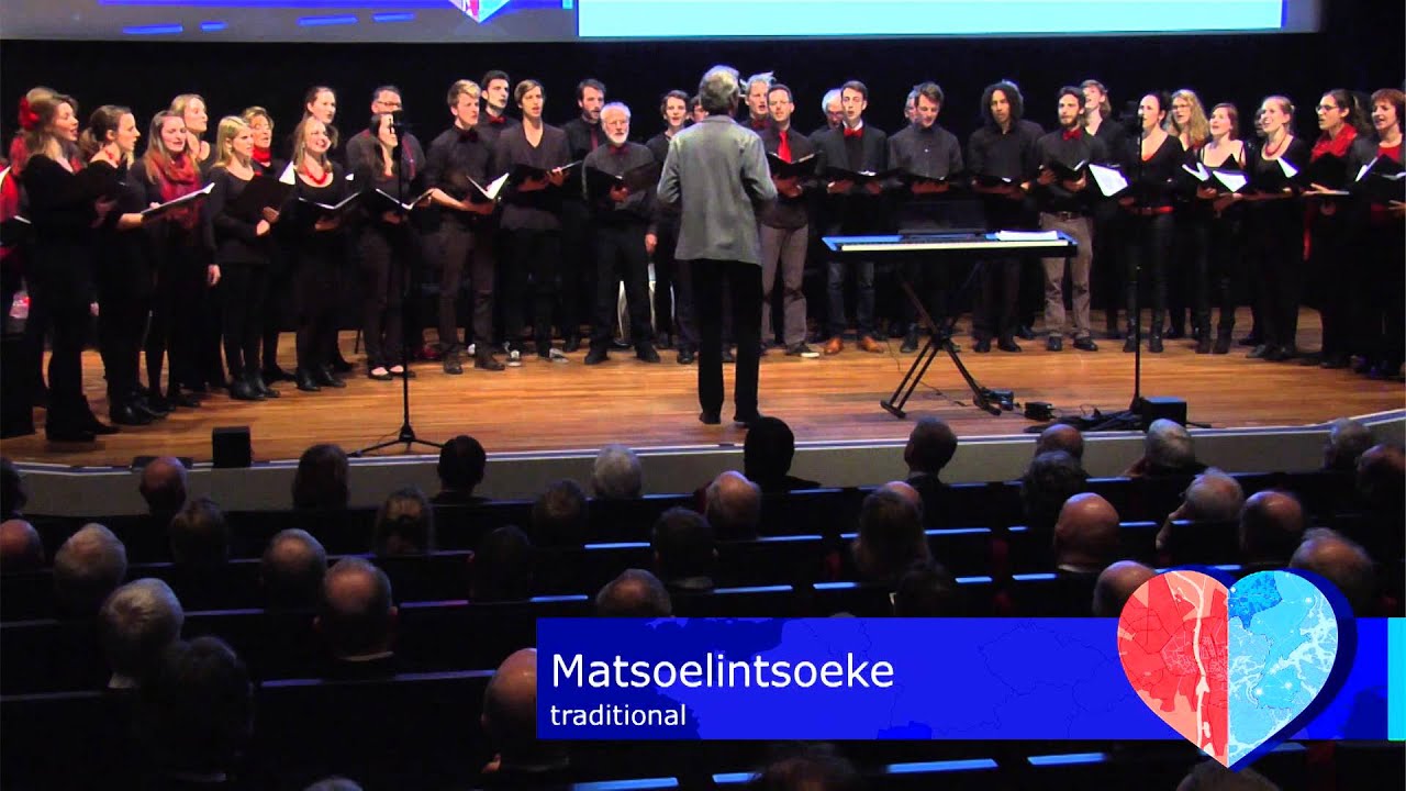 Music intermezzo by the Maastricht University Choir at the 38th Dies Natalis