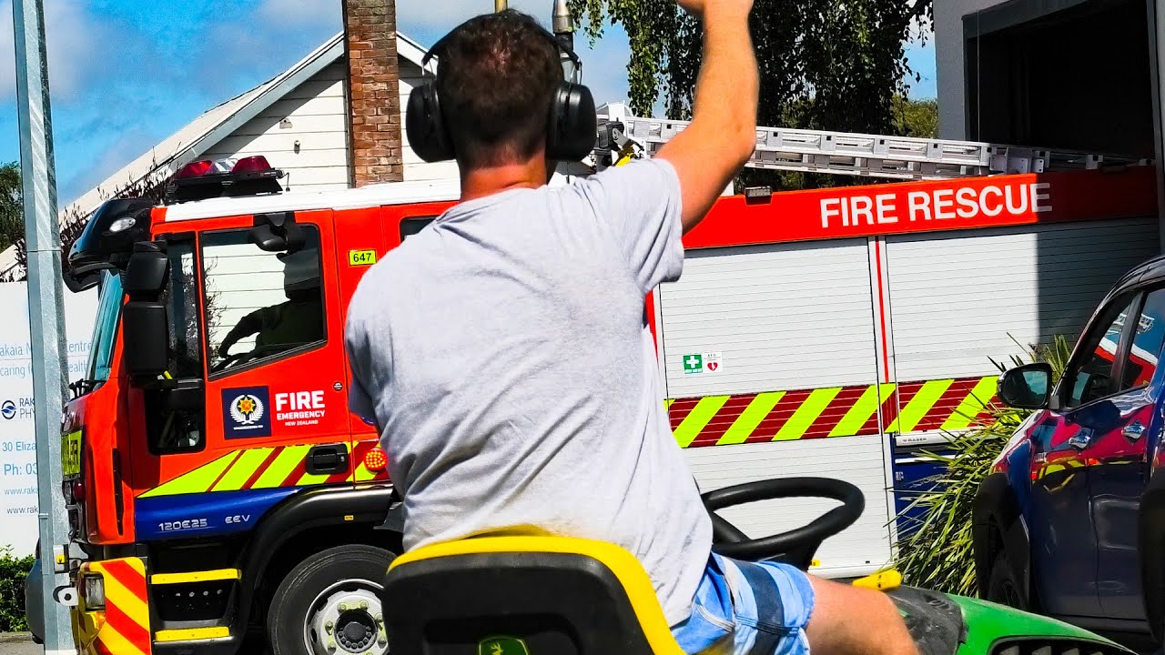 Rakaia Volunteer Fire Brigade Responding (Compilation #1)