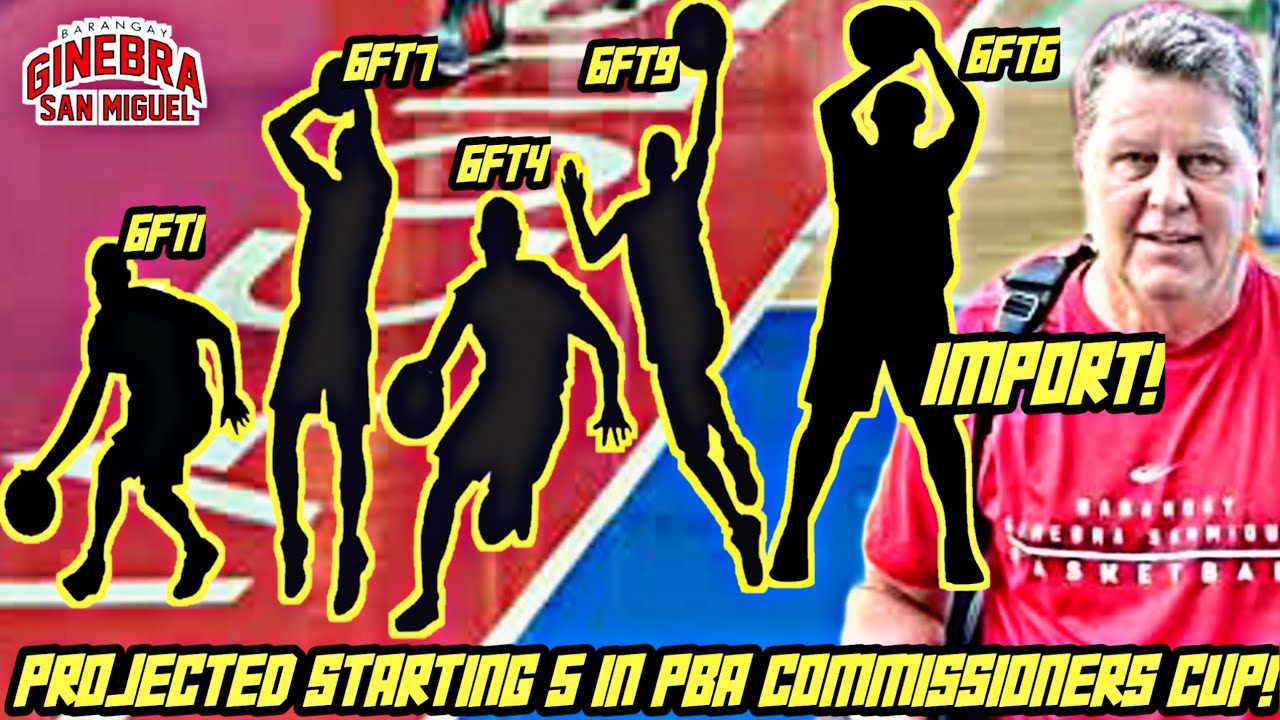 GINEBRA NEW & STRONG PROJECTED STARTING 5 IN PBA COMMISSIONERS CUP!