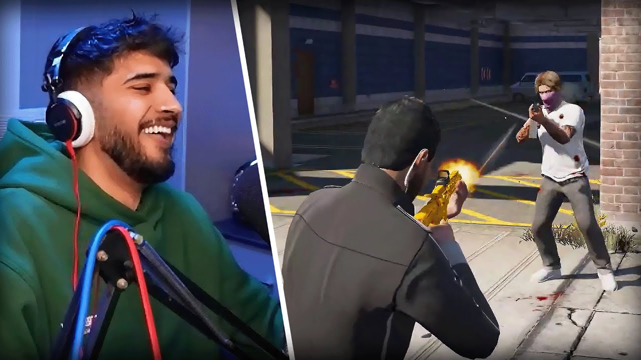 AJ Hunter Went Demon Mode on Max & ESB as They try Stealing The Gun Transport! | Prodigy RP | GTA RP