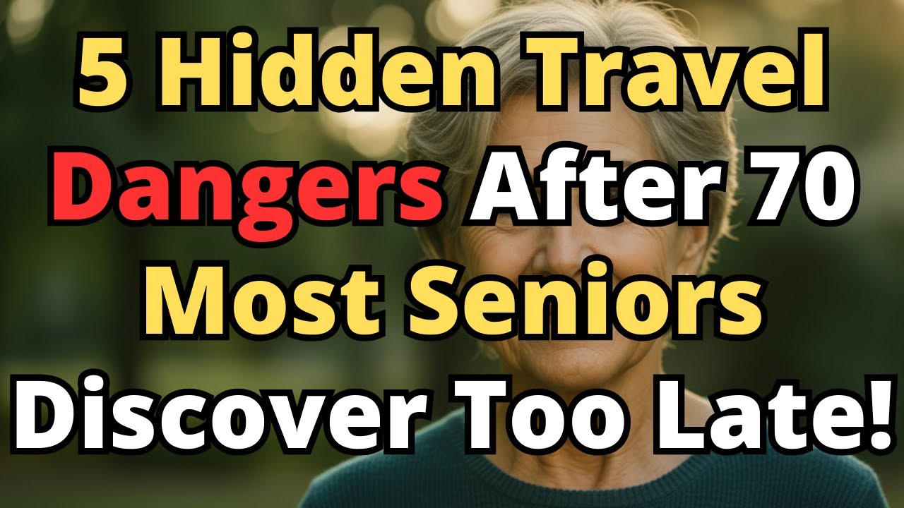 5 Hidden Travel Dangers After 70 Most Seniors Discover Too Late