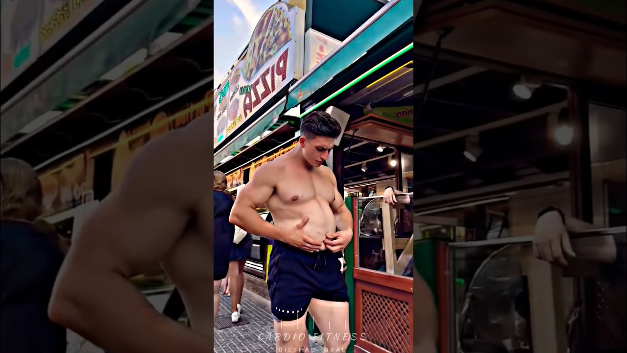 Bodybuilder reaction for public places 😱 