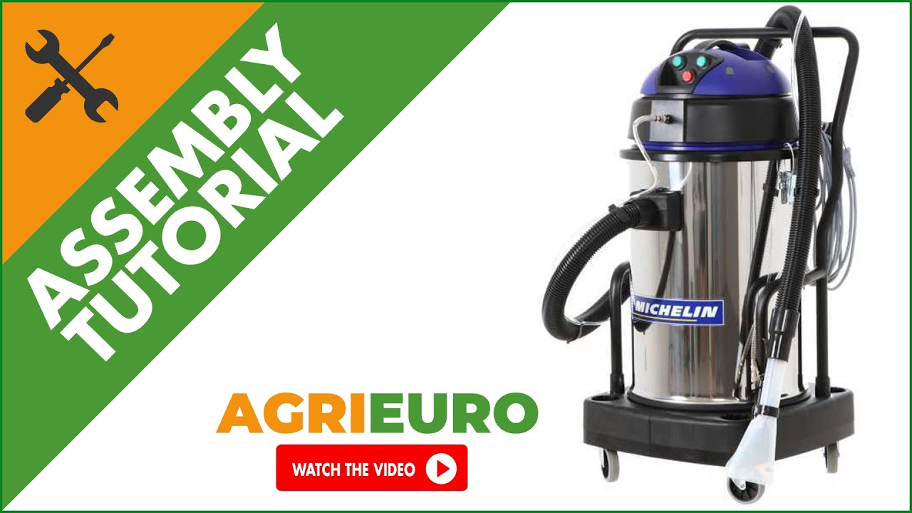 Michelin VCX70-2000 MK EX INOX Carpet Cleaner - Assembly tutorial