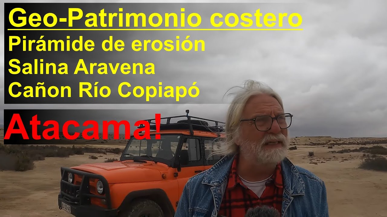 Geo-Patrimonio de la costa: Pirámide y Salina de Aravena - Región de Atacama