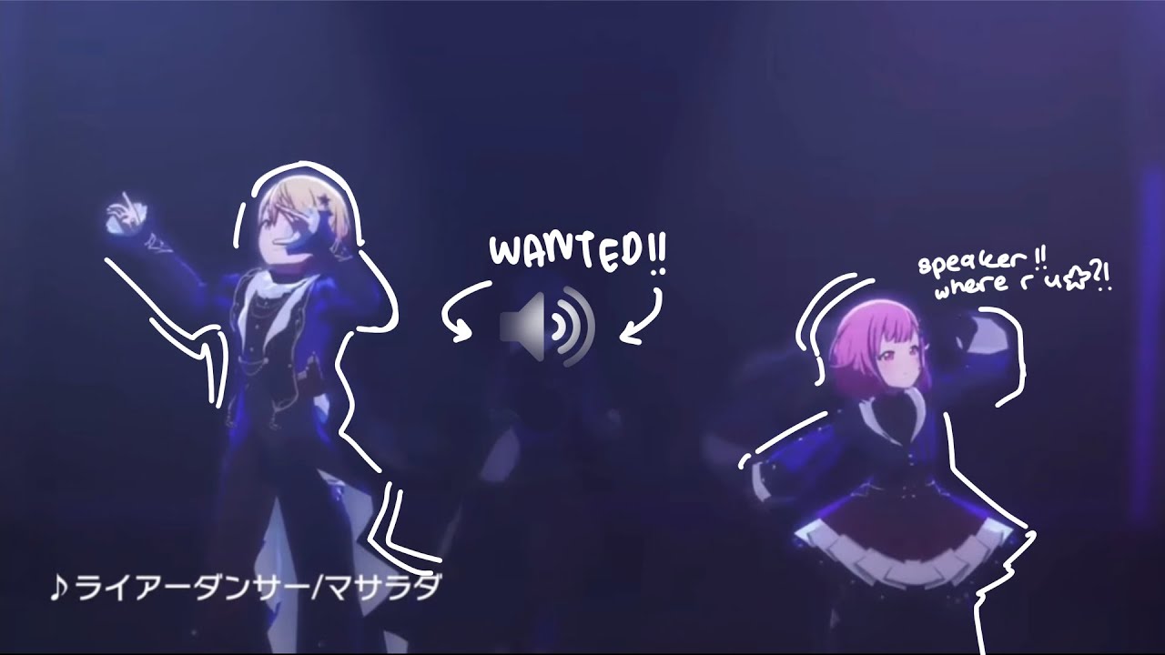 [ project sekai broken speaker ] Liar Dancer but their speaker is busted with confetti