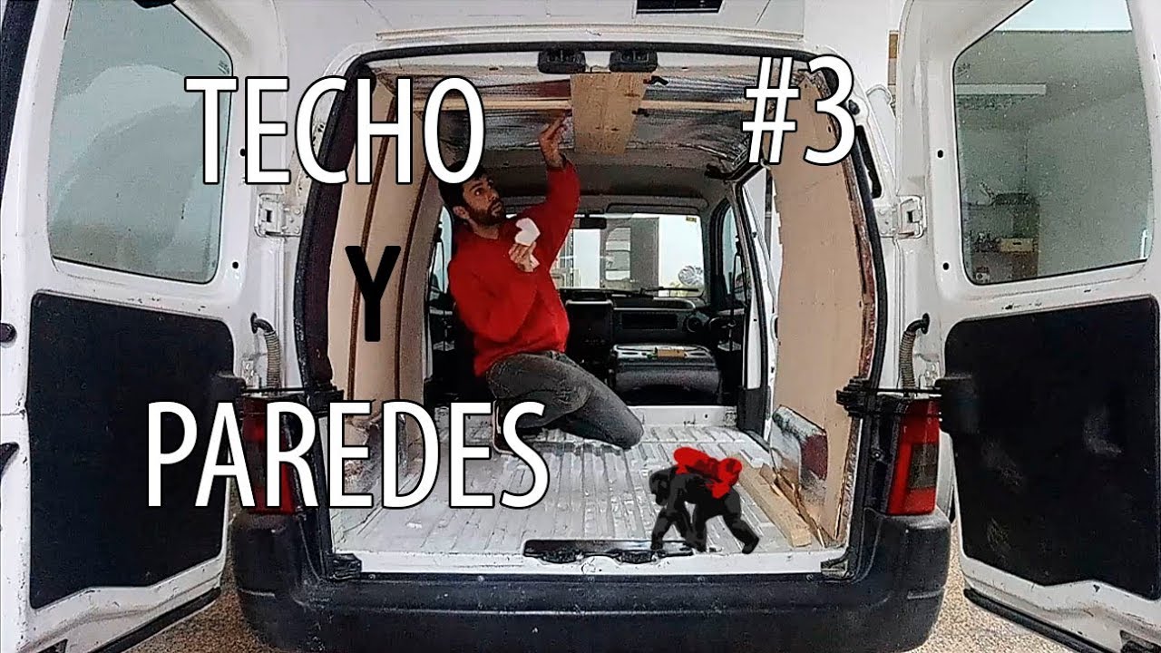 ✅ CAMPERIZACIÓN Berlingo [2020] 👉 *PASO A PASO* Instalación de PAREDES Y TECHO en Furgoneta Camper