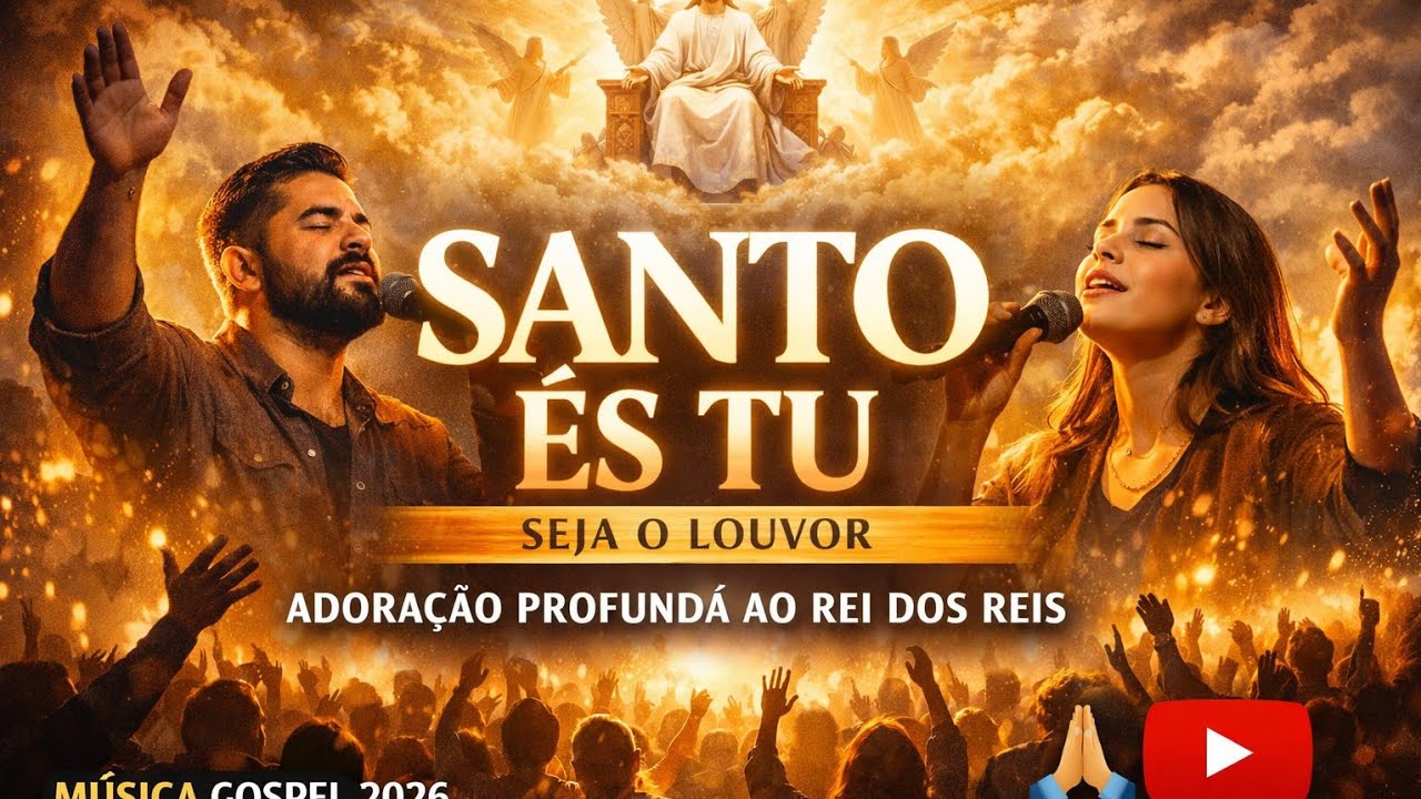 Santo És Tu | Seja o Louvor | Adoração Profunda ao Rei dos Reis 🙏 Música Gospel 2026 