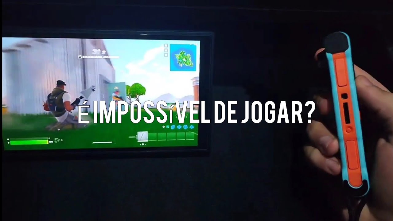Joguei Fortnite no mouse do Switch 2 (morri para bot?)