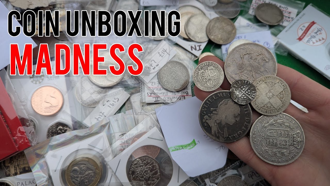 Безумная распаковка монет! — Я купил слишком много монет, чтобы их распаковать!!!
