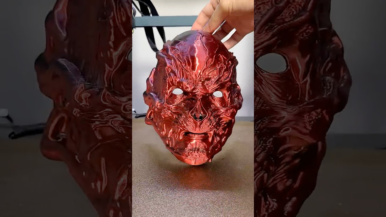 Vecna Mask Adjustable Strap 3D Printing 