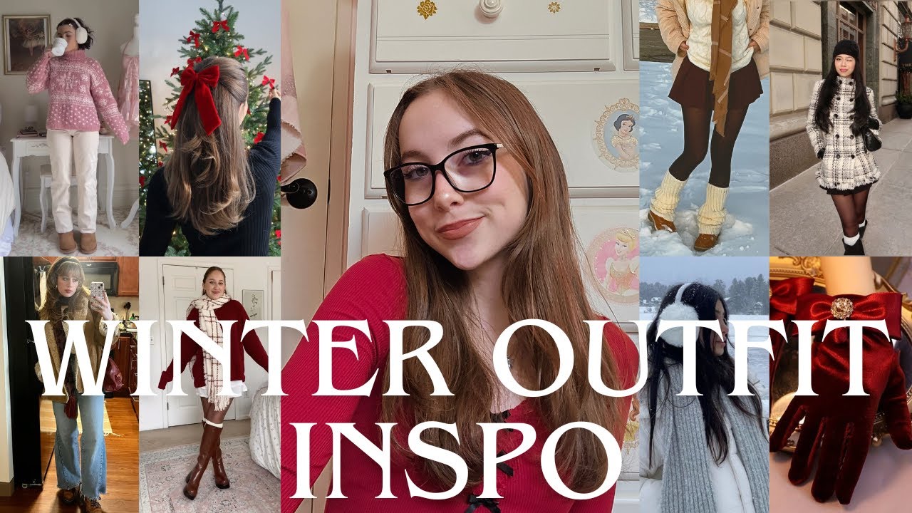 winter outfit inspo and trends ❄️