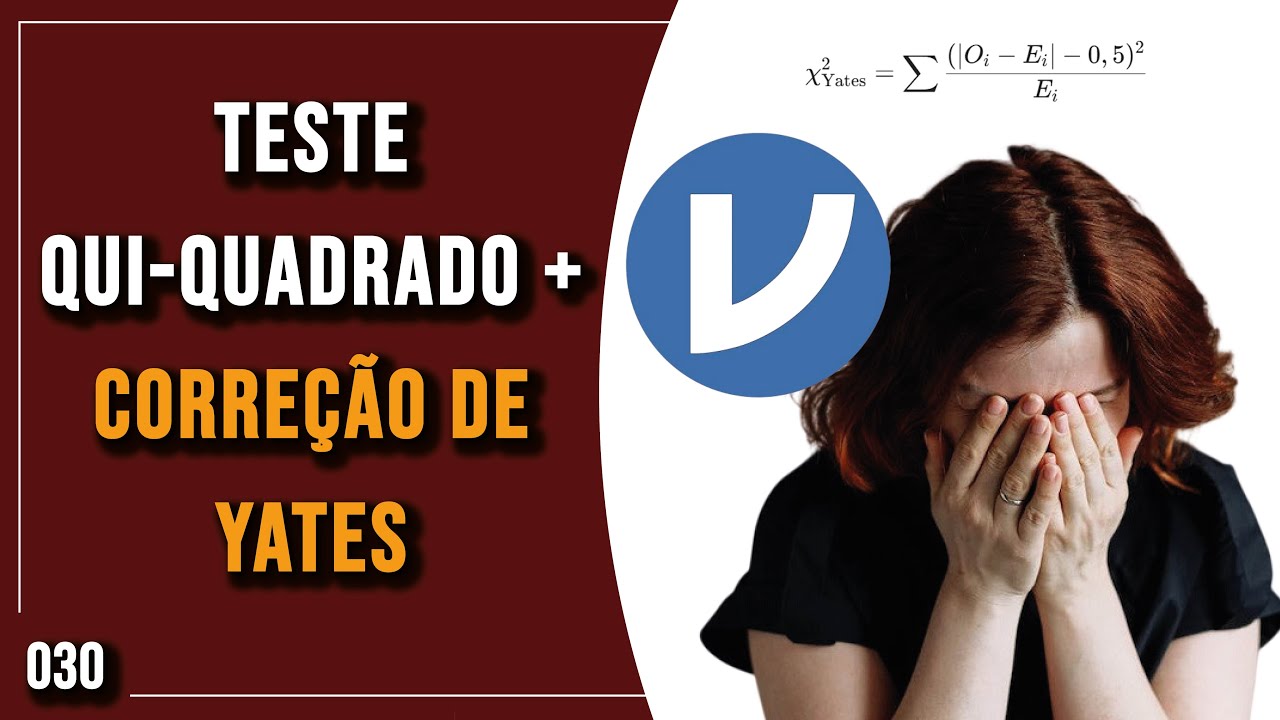 Qui-Quadrado com Correção de Continuidade de Yates no Jamovi | Estatística Aplicada ao Jamovi | 030