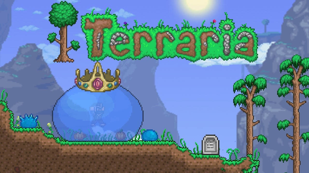 Dusk plays Terraria: Episode 7: Slimey with a Chance of Death