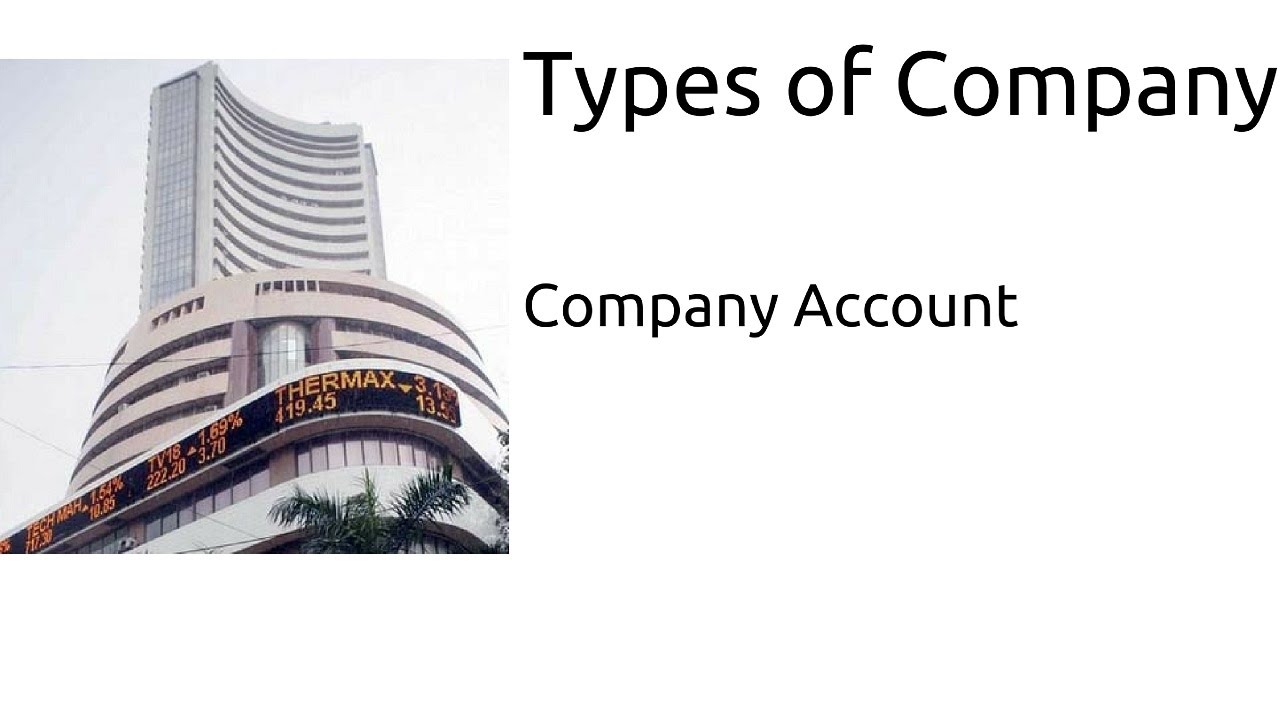 Types of Company | Company Account | CA CPT | CS & CMA Foundation | Class12